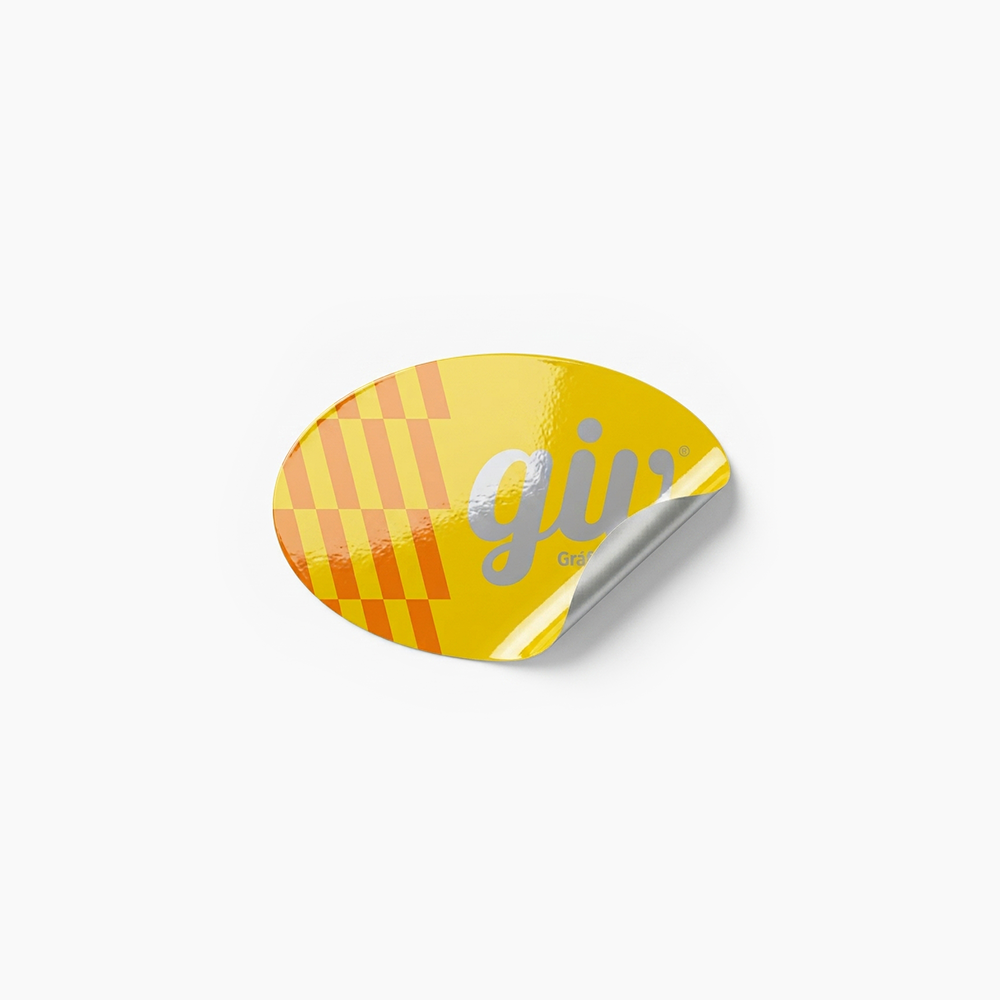 Adesivo Oval