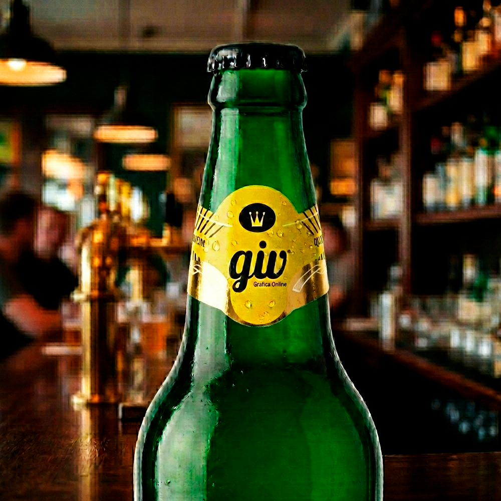 Rótulo Gargalo de Garrafa