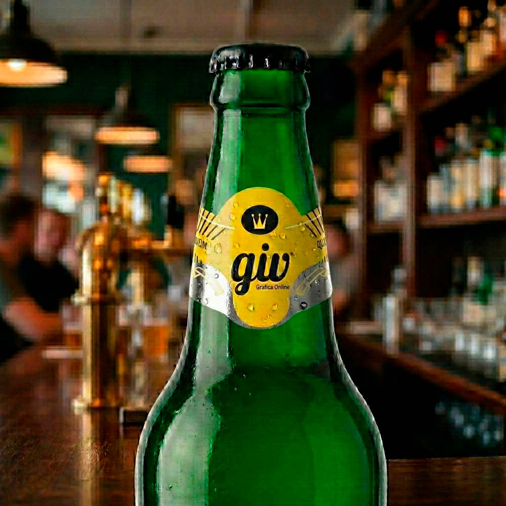 Rótulo Gargalo de Garrafa