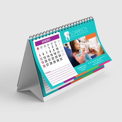 Calendário de Mesa