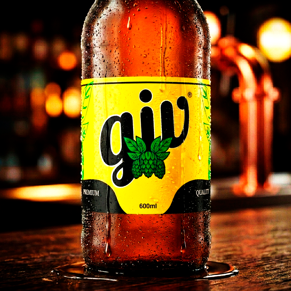 Rótulo para Garrafa de Cerveja
