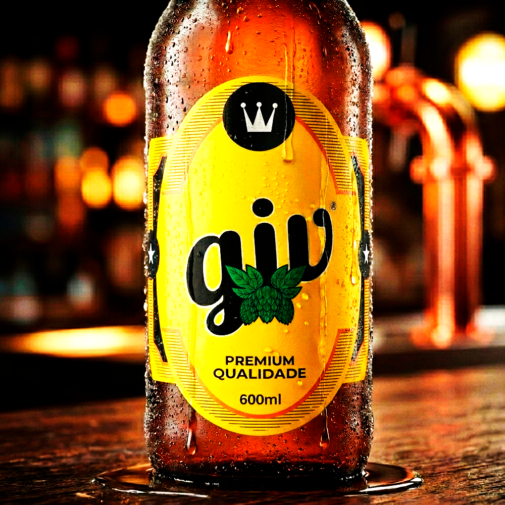 Rótulo para Garrafa de Cerveja