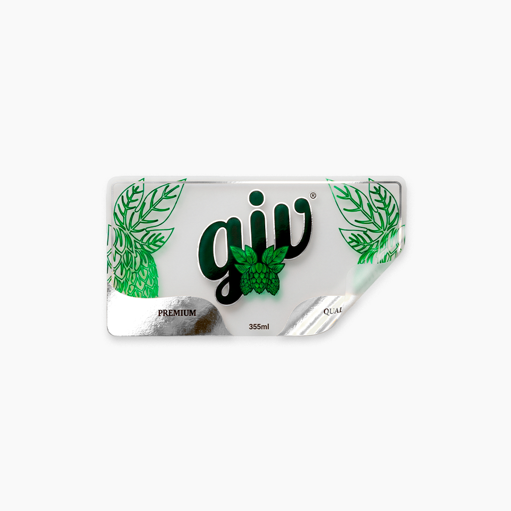 Rótulo para Garrafa de Cerveja