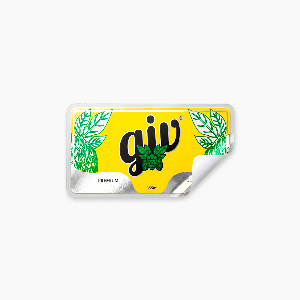 Rótulo para Garrafa de Cerveja
