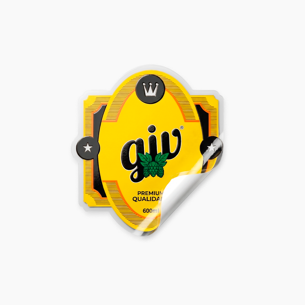 Rótulo para Garrafa de Cerveja