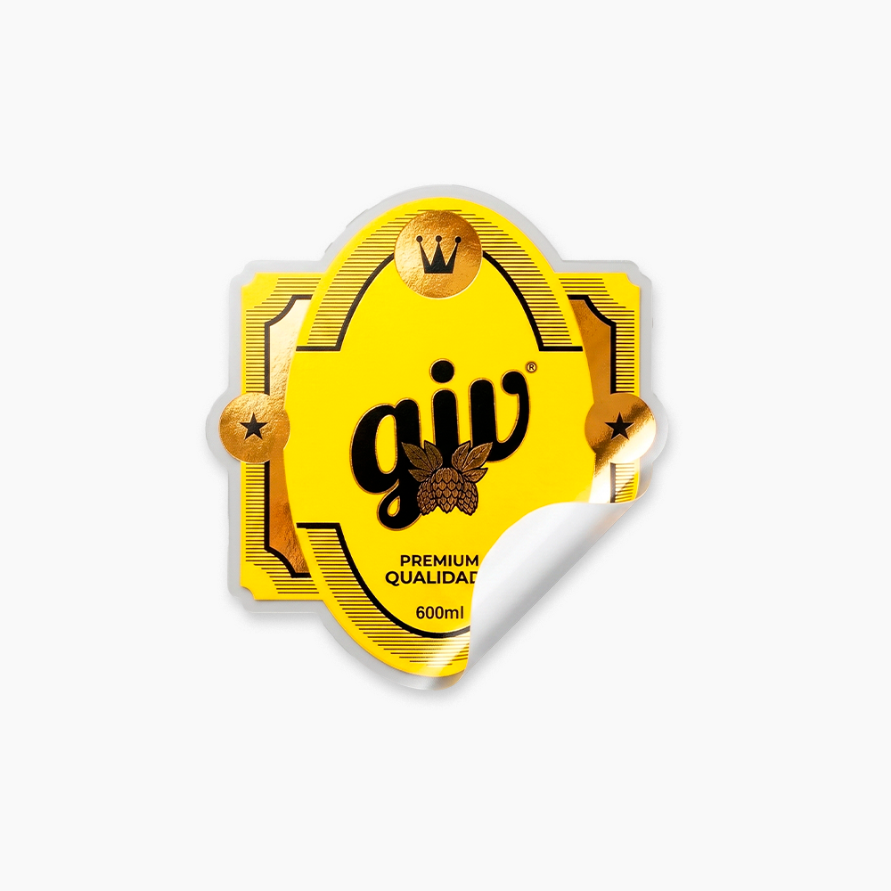 Rótulo para Garrafa de Cerveja