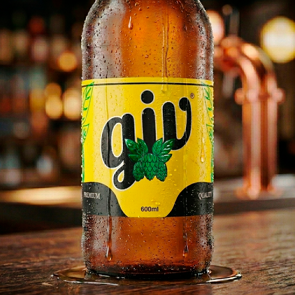 Rótulo para Garrafa de Cerveja