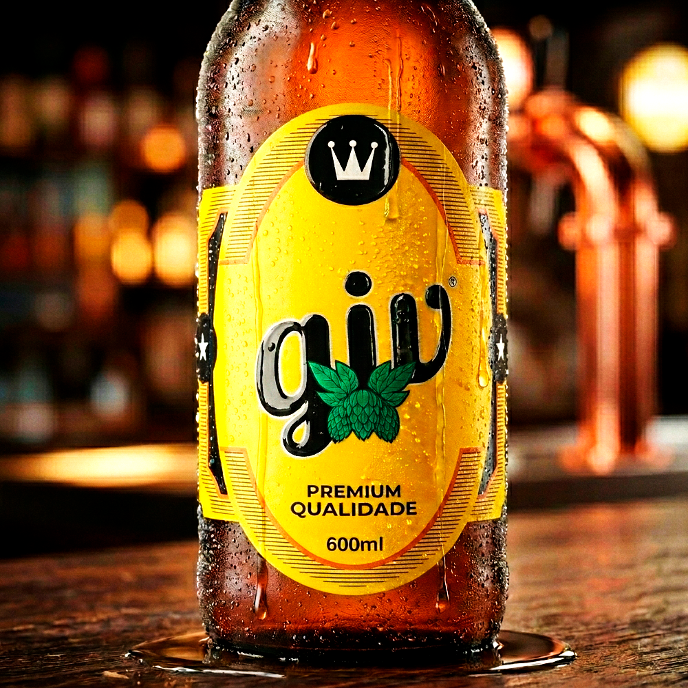 Rótulo para Garrafa de Cerveja