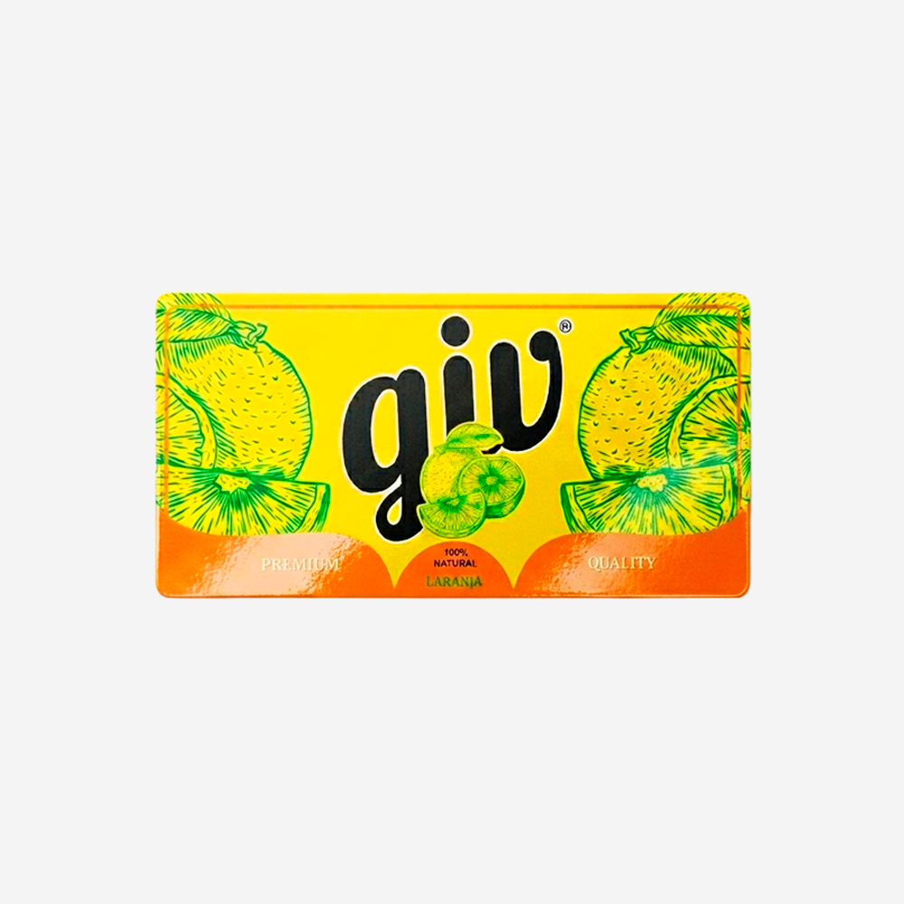 Rótulo para Garrafa de Suco