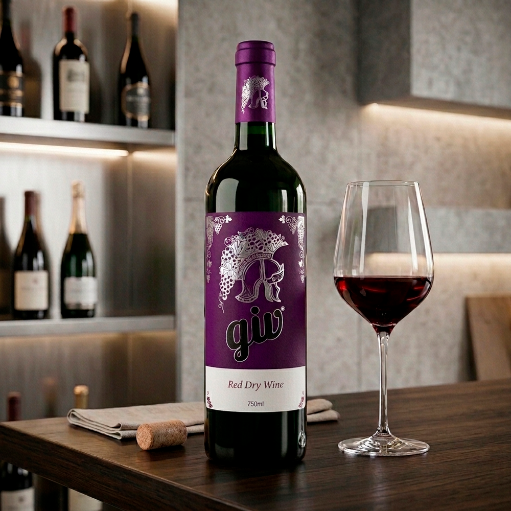 Rótulo para Garrafa de Vinho
