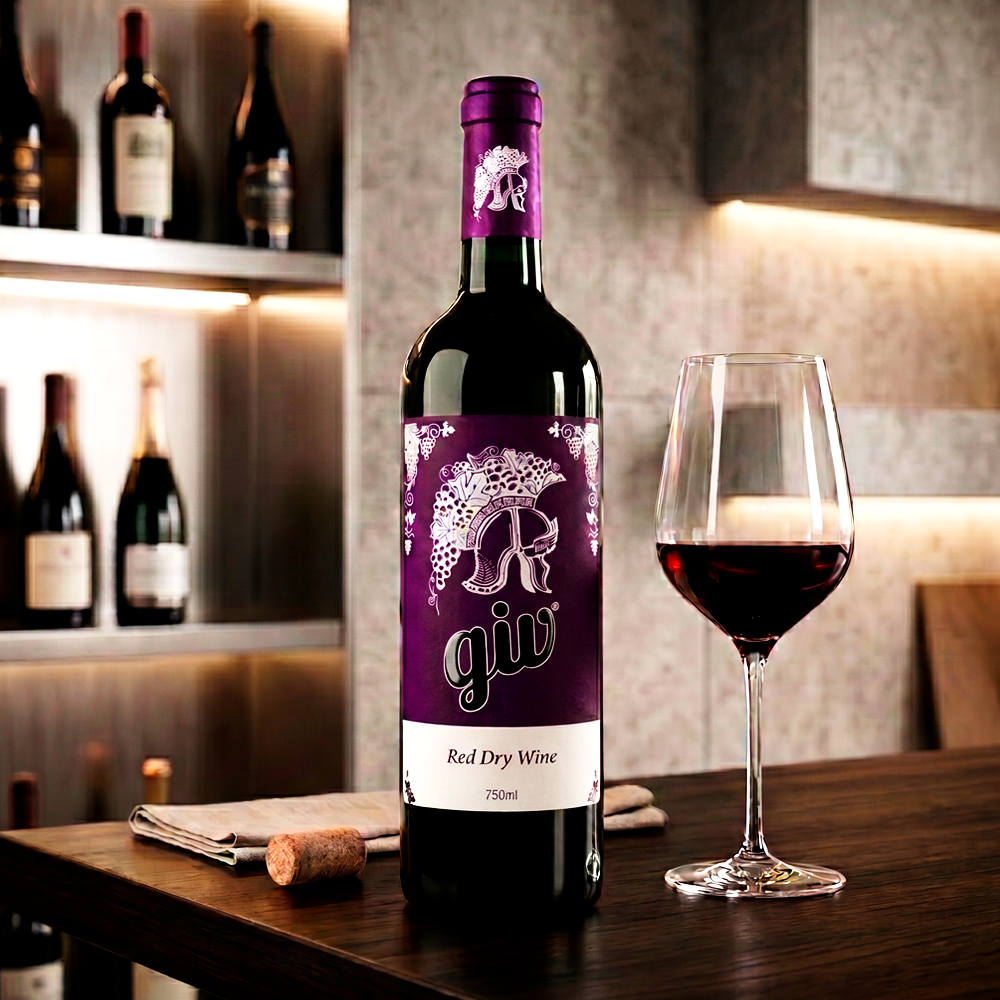 Rótulo para Garrafa de Vinho