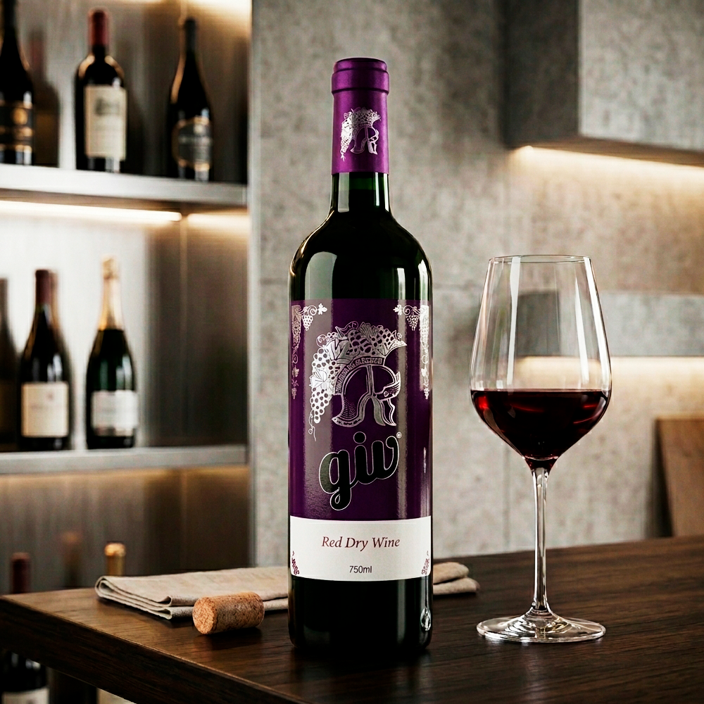 Rótulo para Garrafa de Vinho