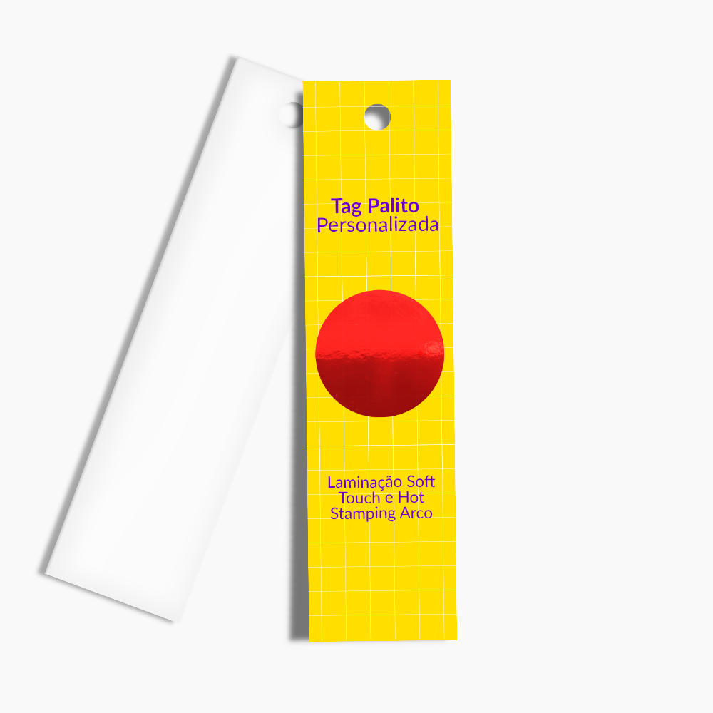 Tag Palito Personalizada