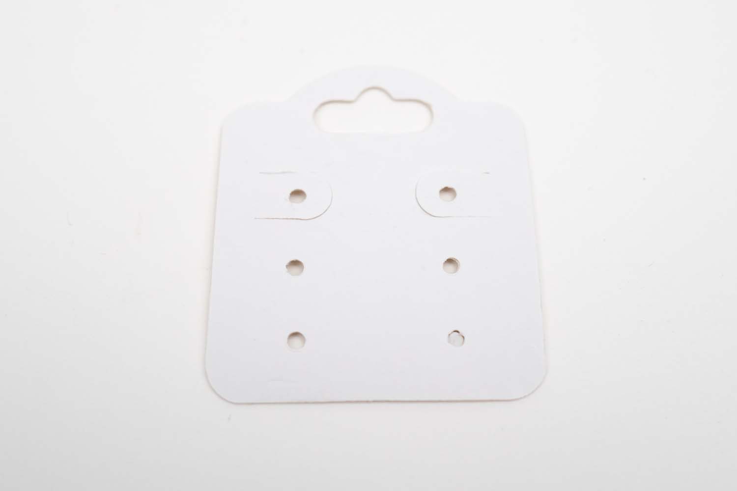 Tag Cartela Capelinha para Brincos 3 Pares