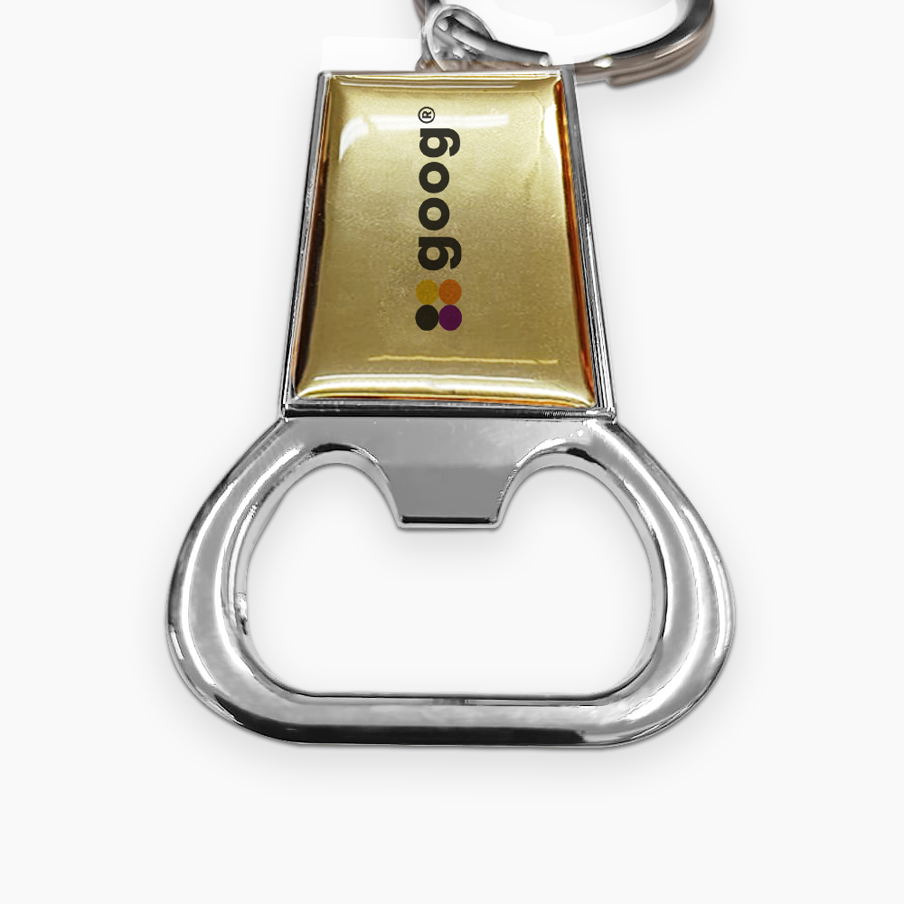 Chaveiro de Metal Abridor Retangular