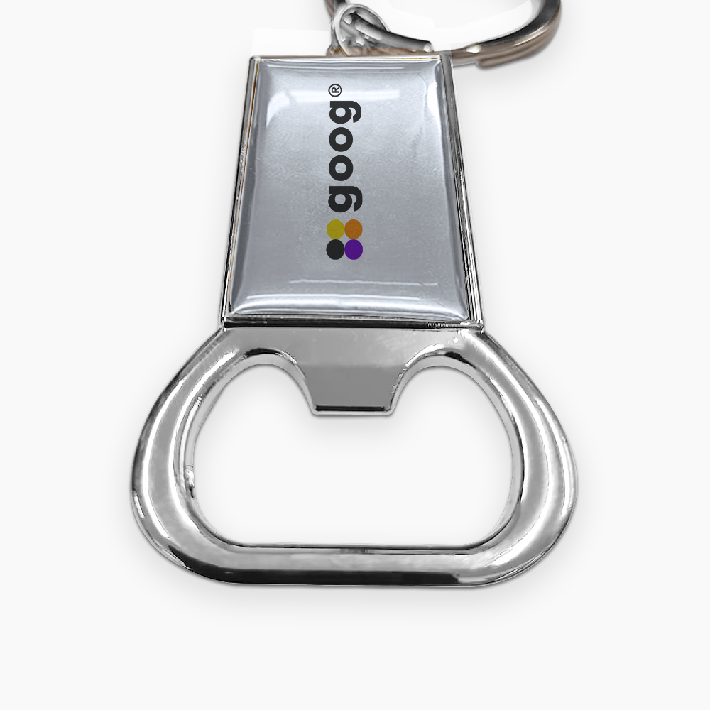 Chaveiro de Metal Abridor Retangular