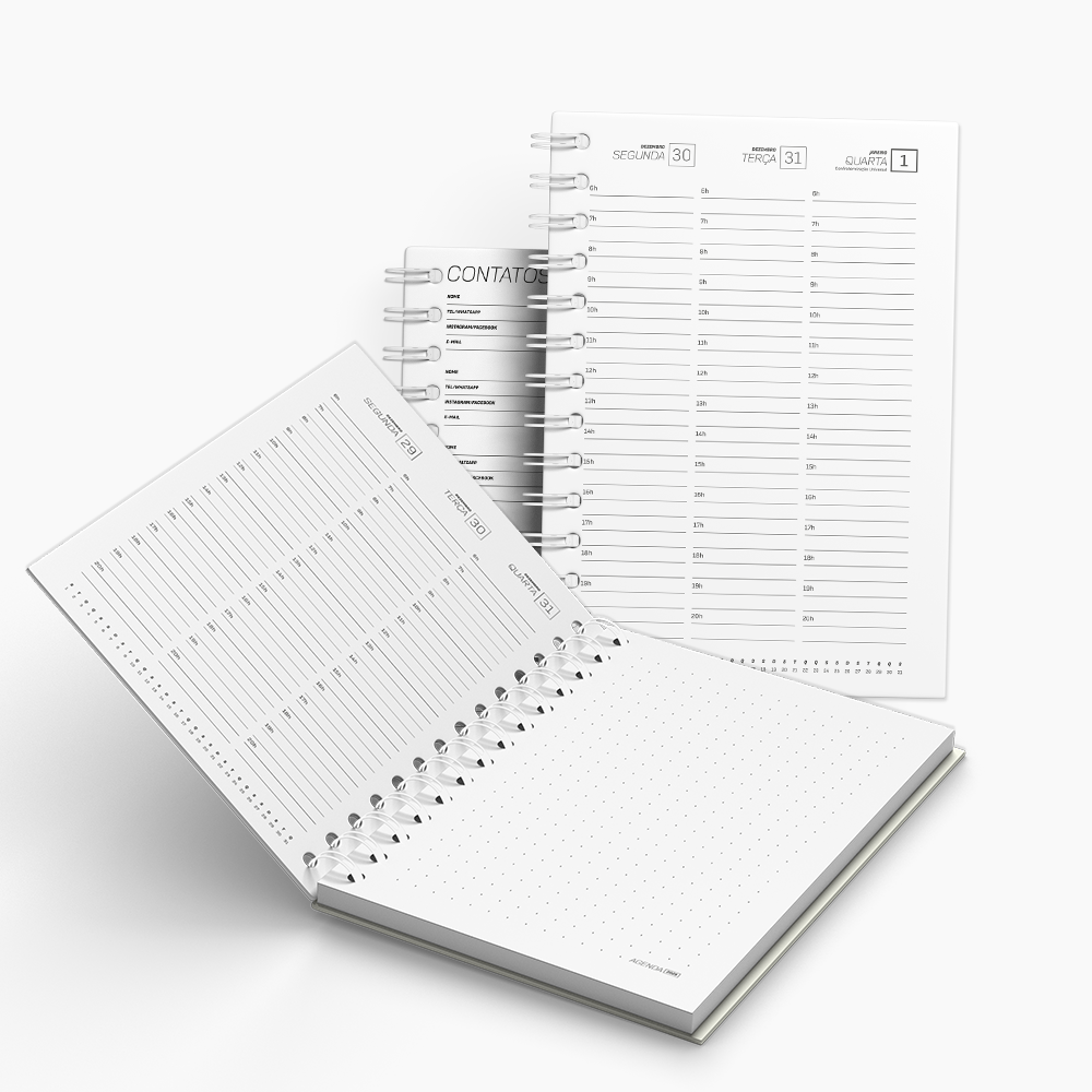 Miolo de Agenda Semanal
