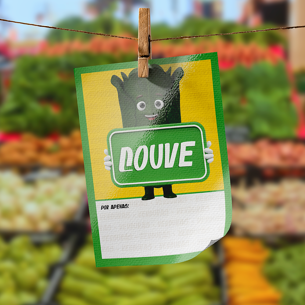 Plaquinha de Preço hortifrúti 