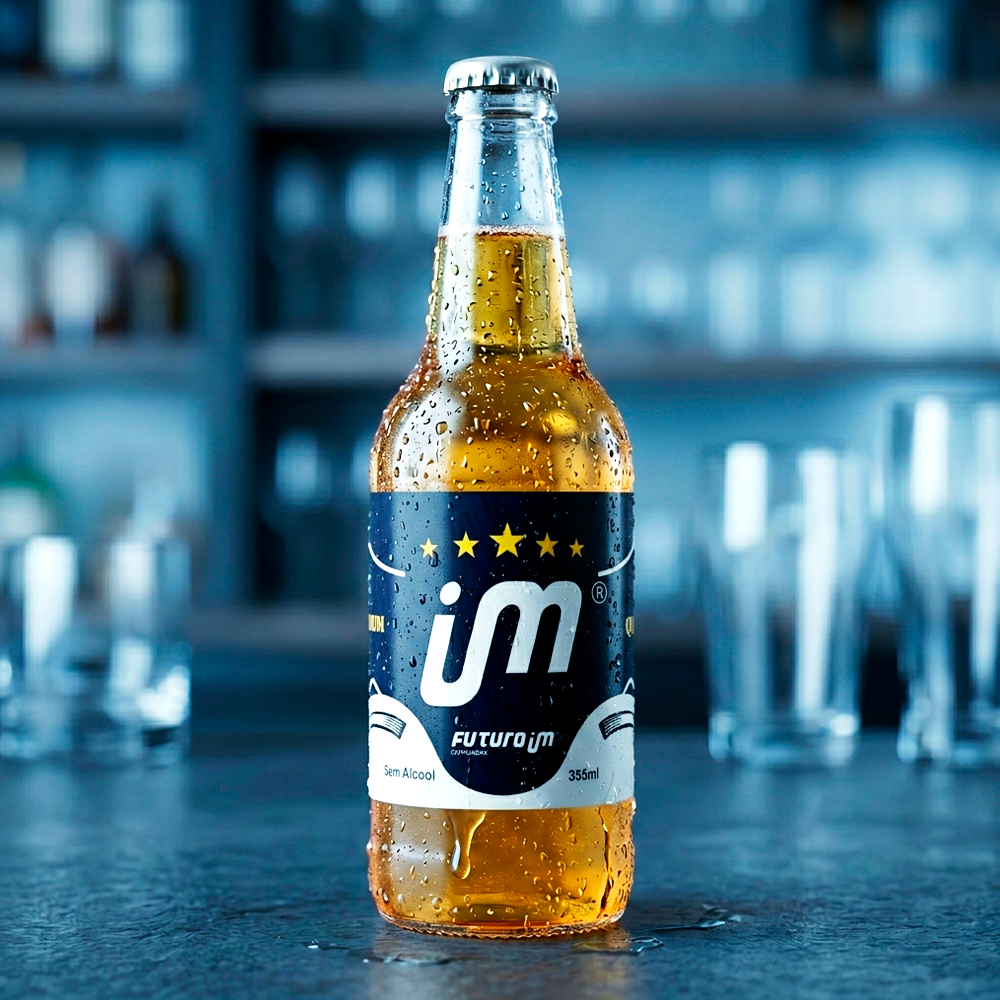 Rótulo para Garrafa de Cerveja