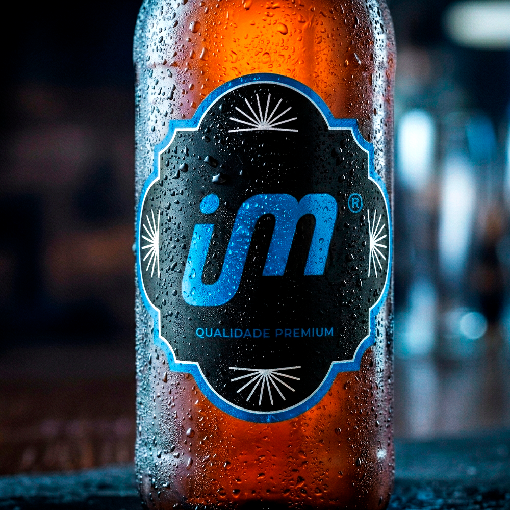 Rótulo para Garrafa de Cerveja