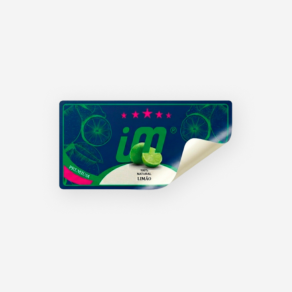Rótulo para Garrafa de Suco