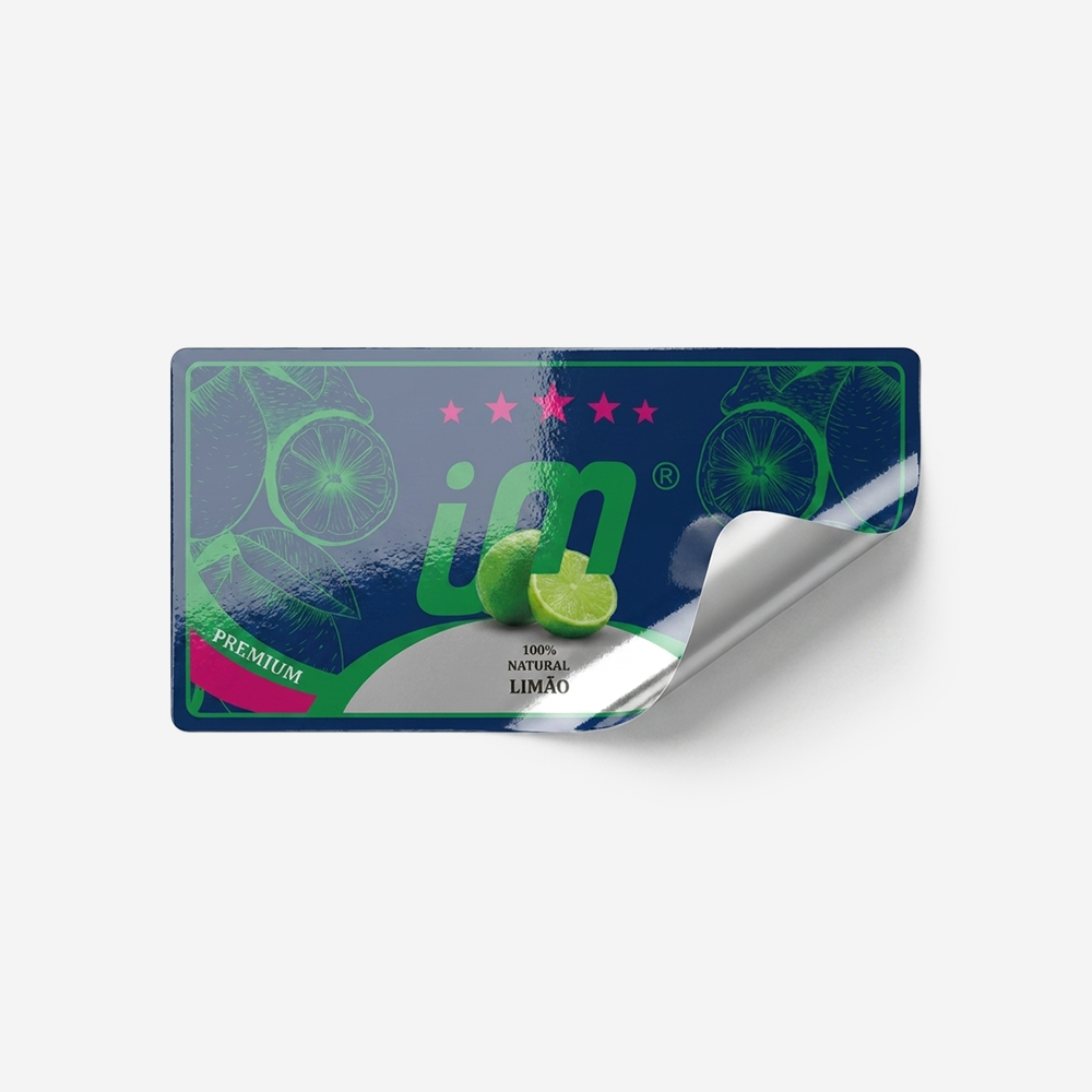 Rótulo para Garrafa de Suco