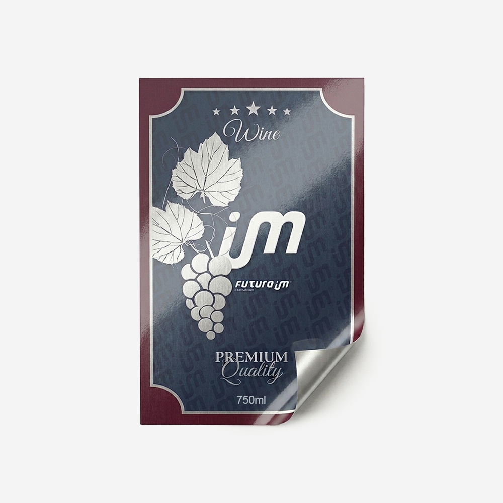 Rótulo para Garrafa de Vinho