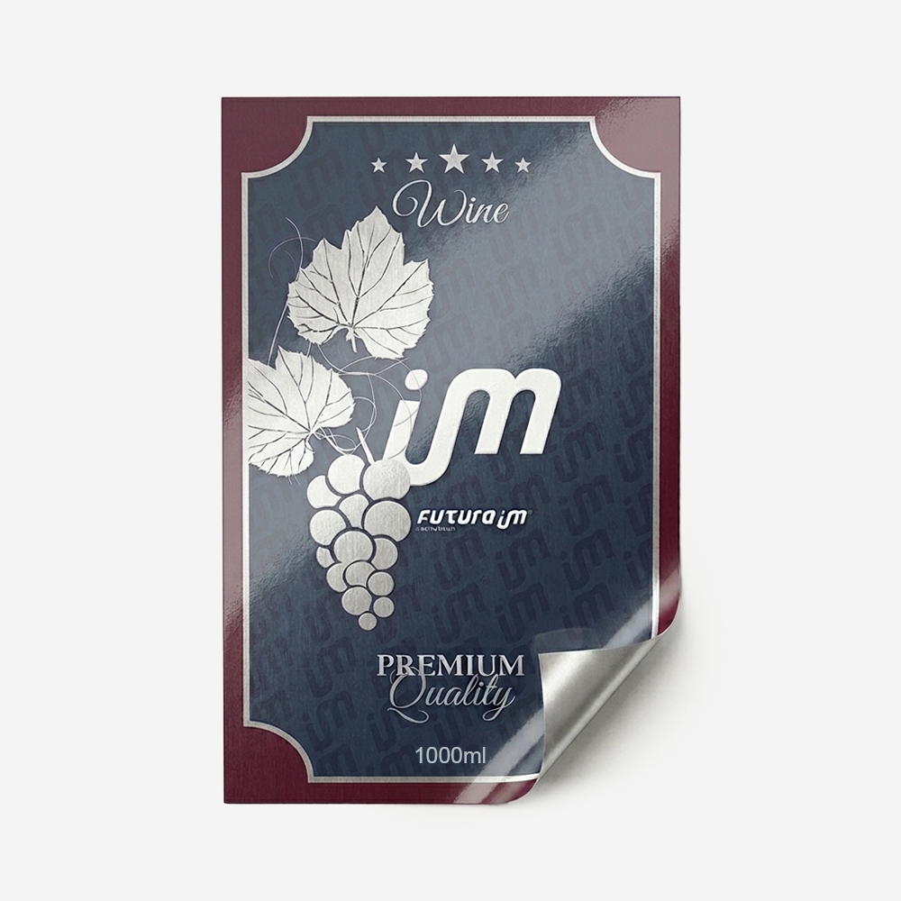 Rótulo para Garrafa de Vinho