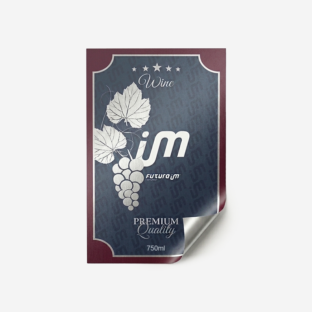 Rótulo para Garrafa de Vinho