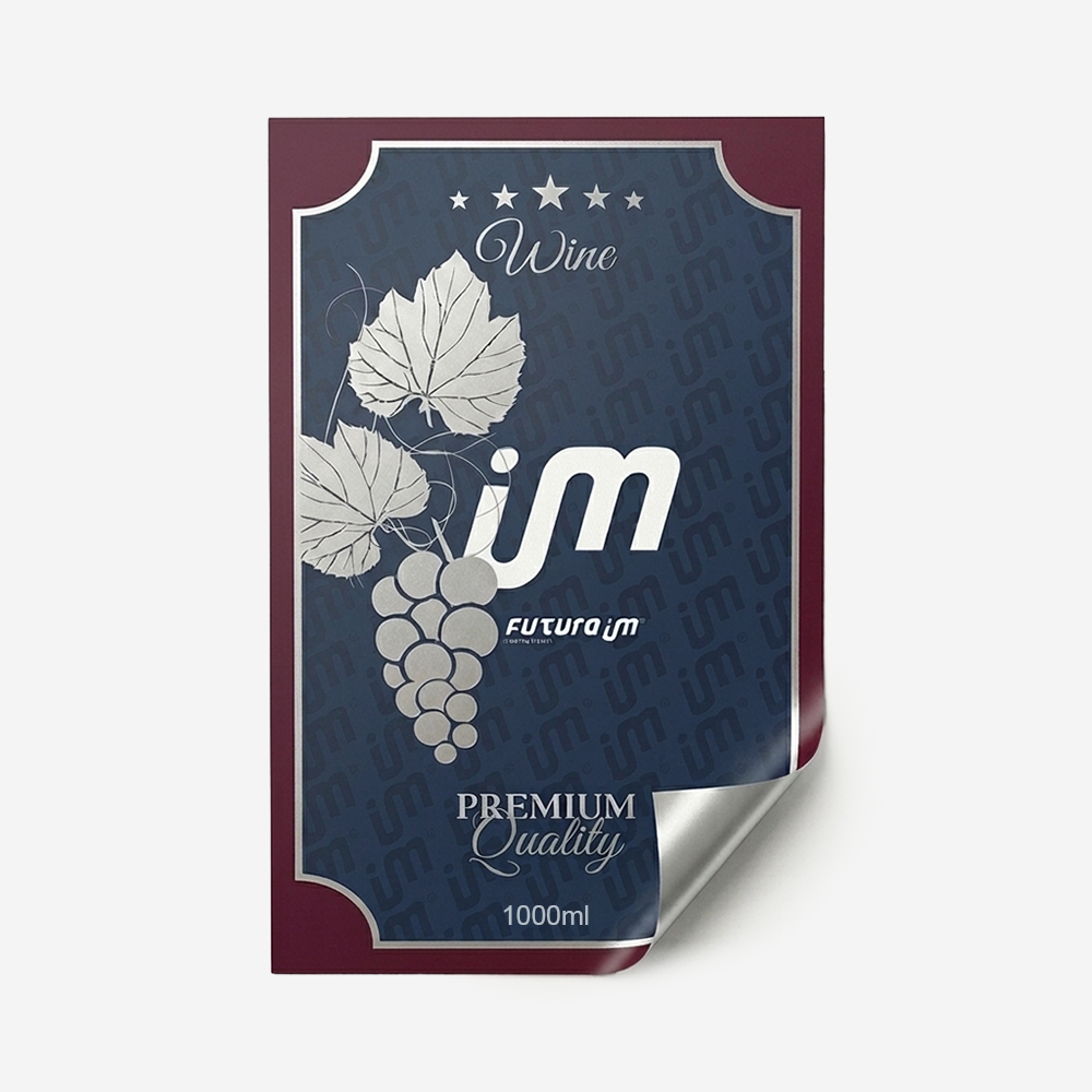 Rótulo para Garrafa de Vinho