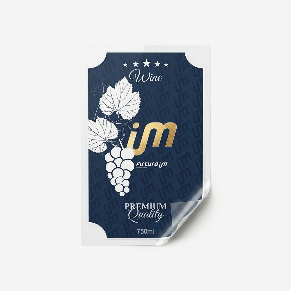 Rótulo para Garrafa de Vinho
