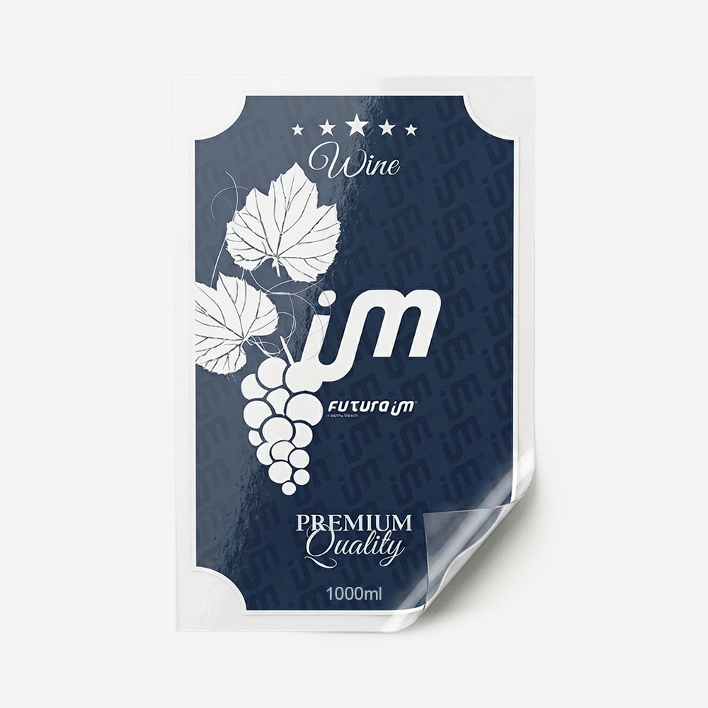 Rótulo para Garrafa de Vinho