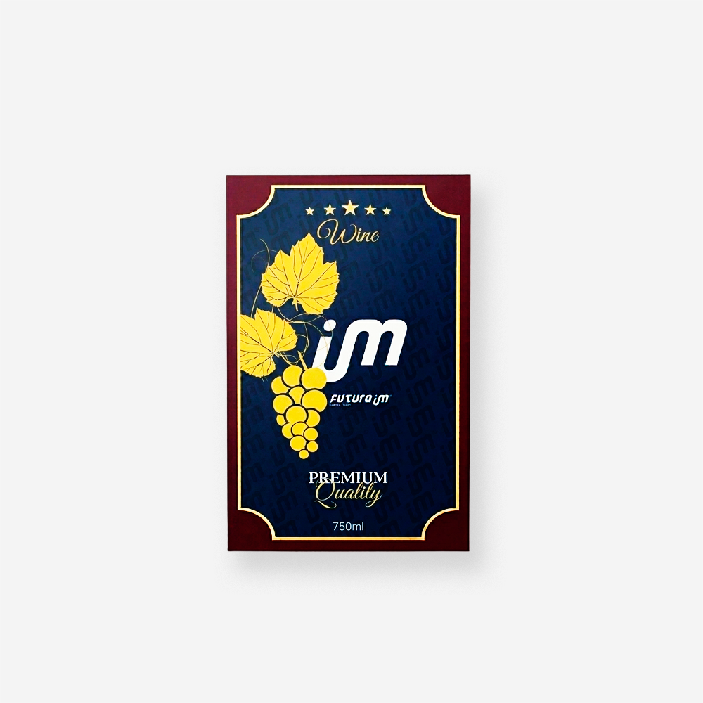 Rótulo para Garrafa de Vinho