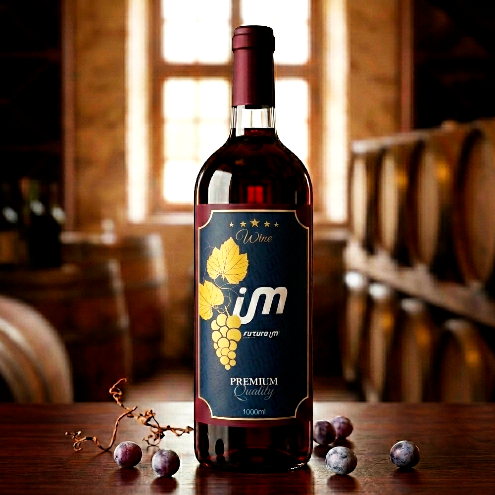 Rótulo para Garrafa de Vinho