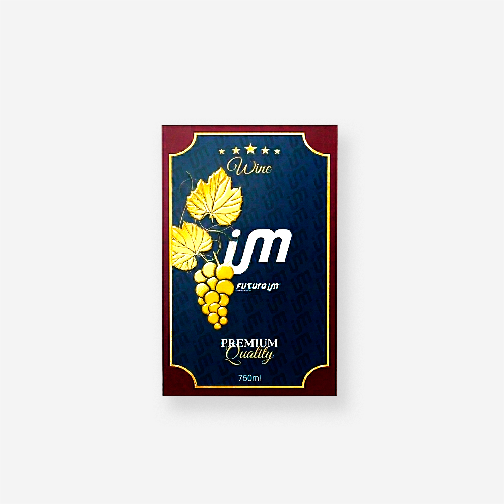 Rótulo para Garrafa de Vinho