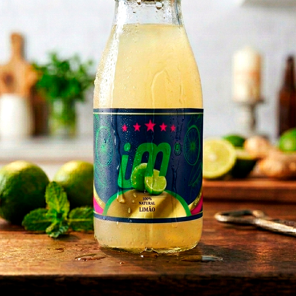 Rótulo para Garrafa de Suco