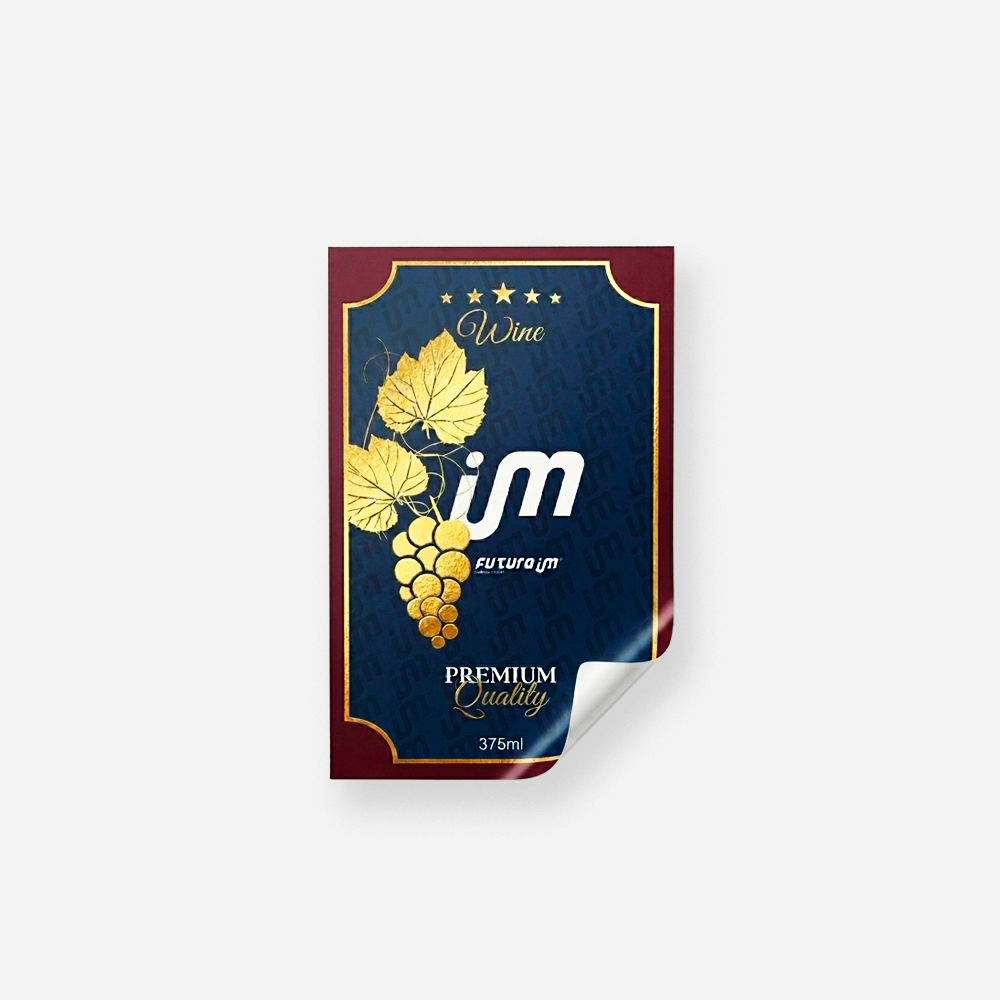 Rótulo para Garrafa de Vinho