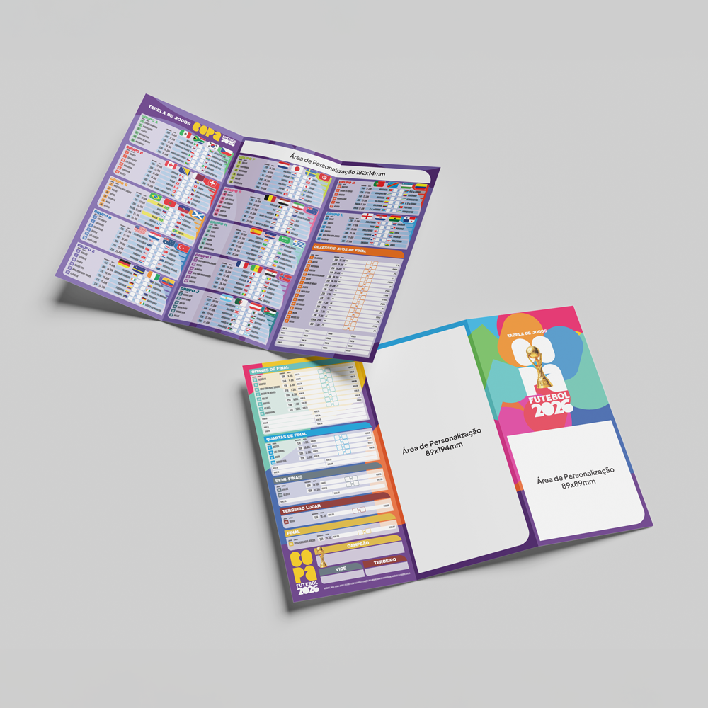 Tabela Copa do Mundo 2026 2 Dobras