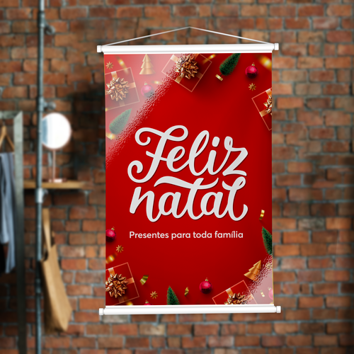 Banner em Lona Brilho Frontlight