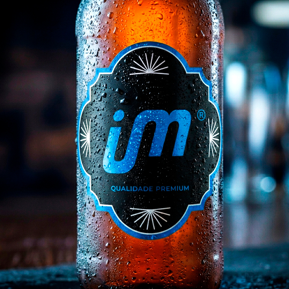 Rótulo para Garrafa de Cerveja