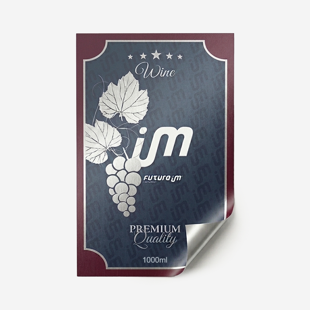 Rótulo para Garrafa de Vinho
