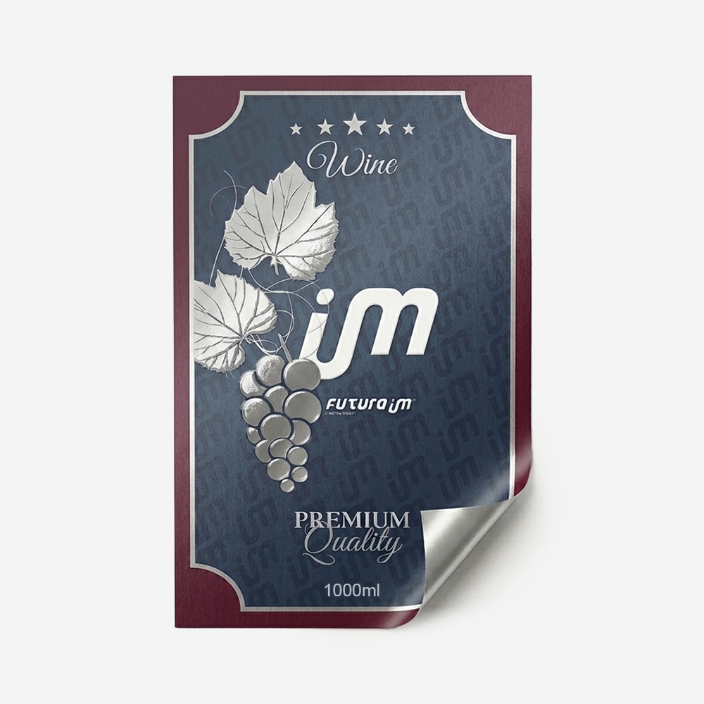 Rótulo para Garrafa de Vinho