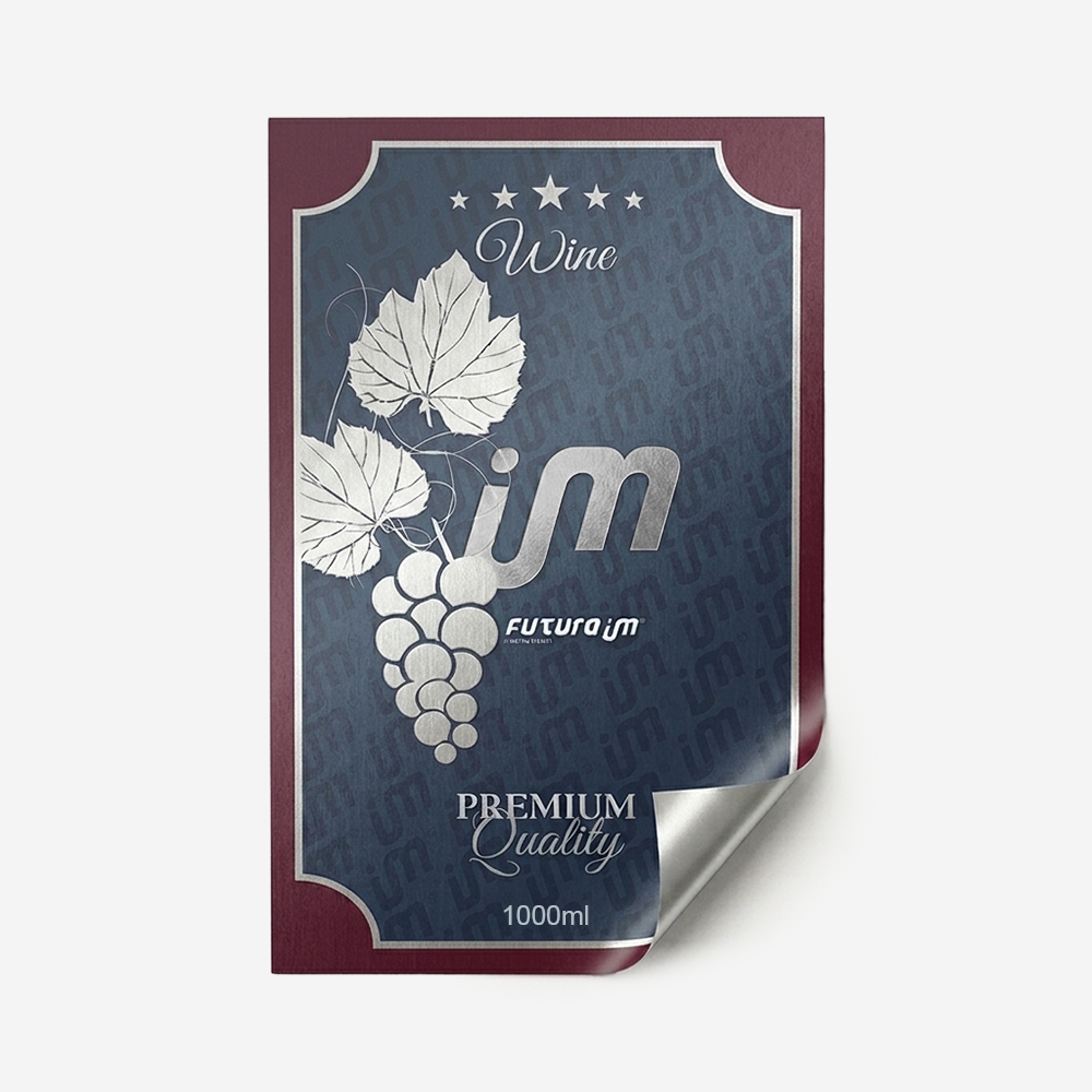 Rótulo para Garrafa de Vinho
