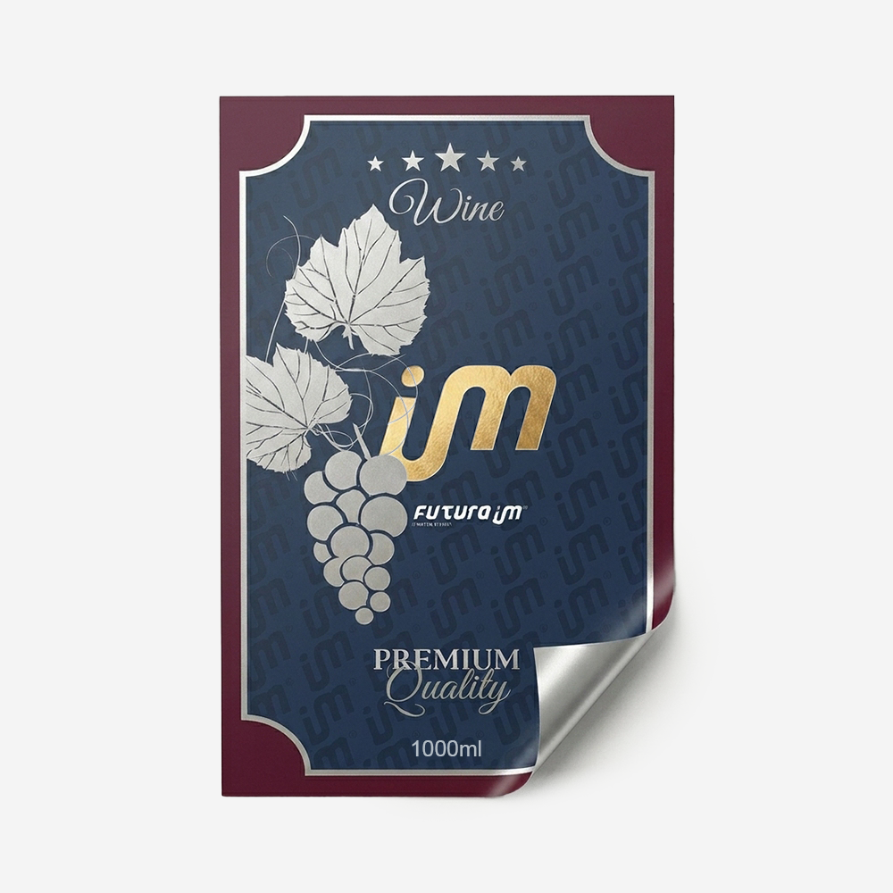 Rótulo para Garrafa de Vinho