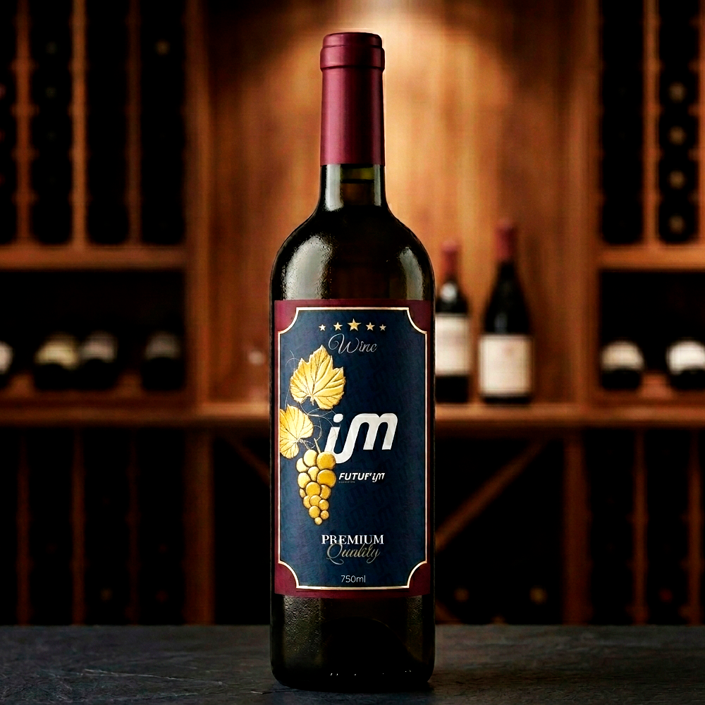 Rótulo para Garrafa de Vinho
