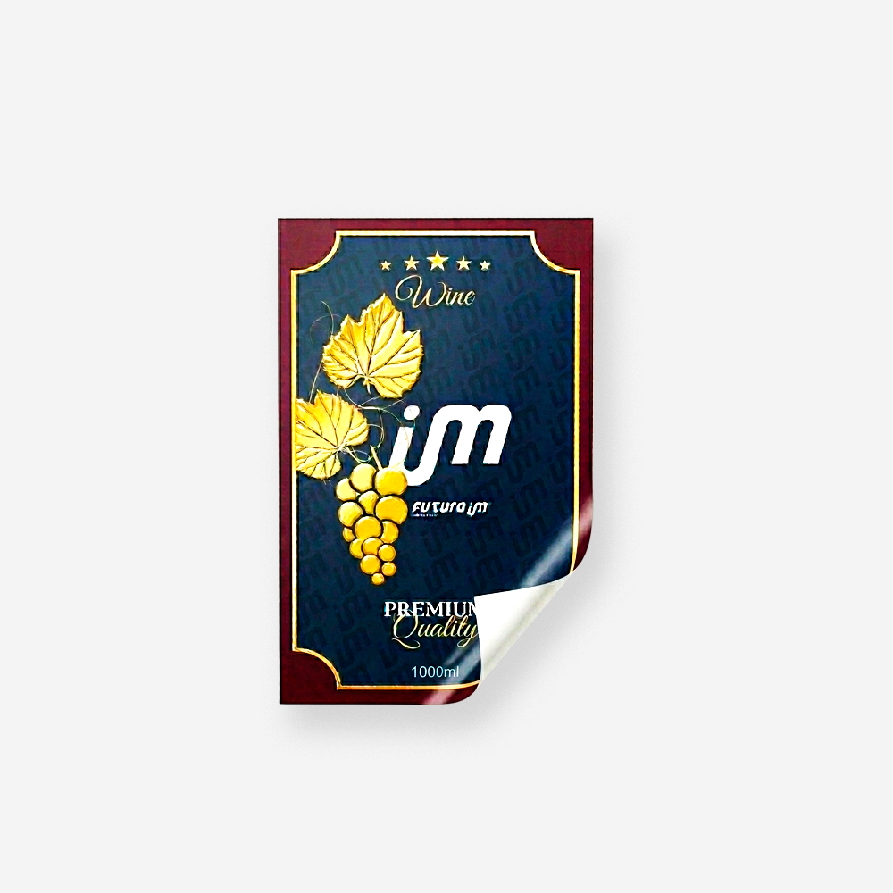 Rótulo para Garrafa de Vinho