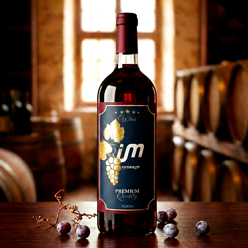 Rótulo para Garrafa de Vinho