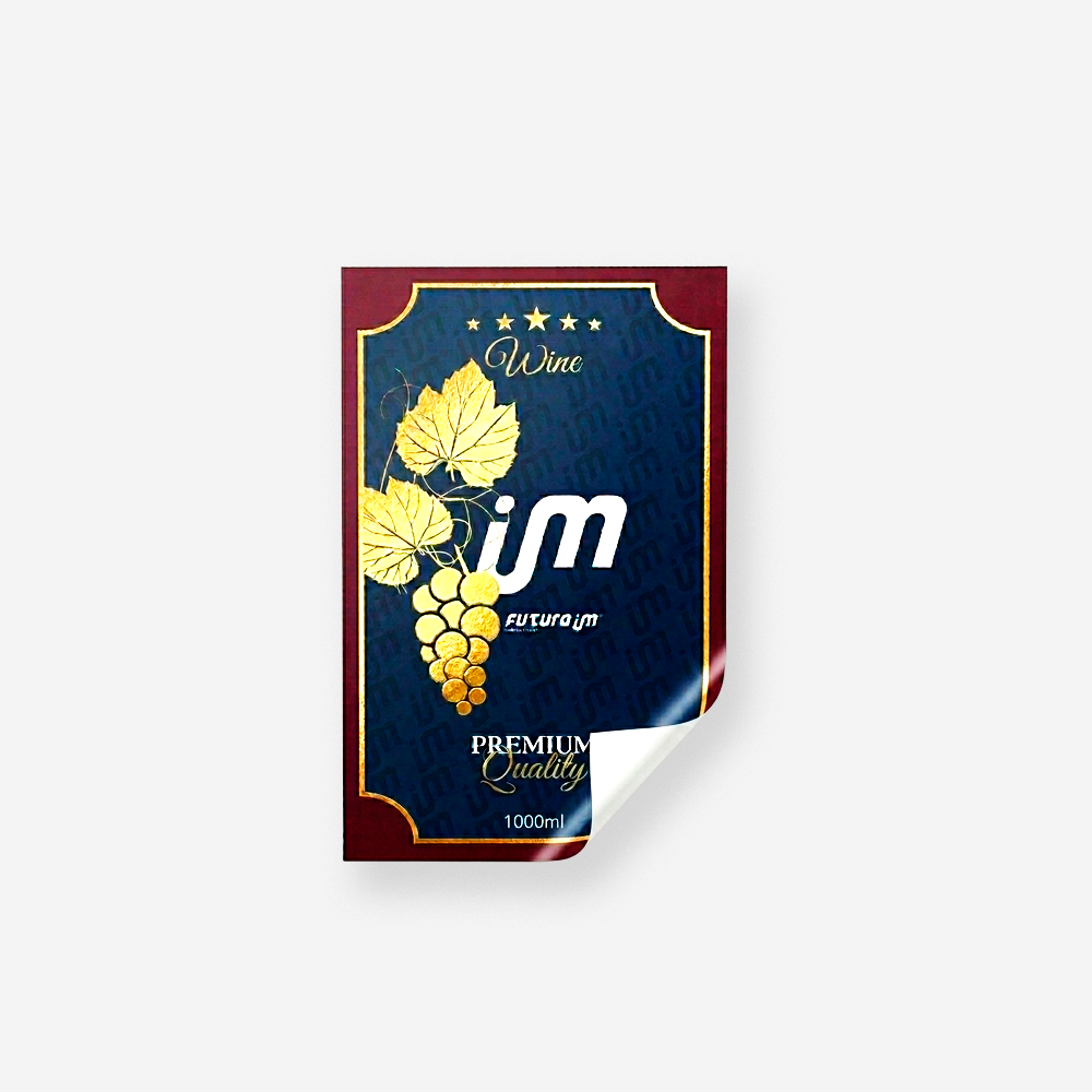 Rótulo para Garrafa de Vinho