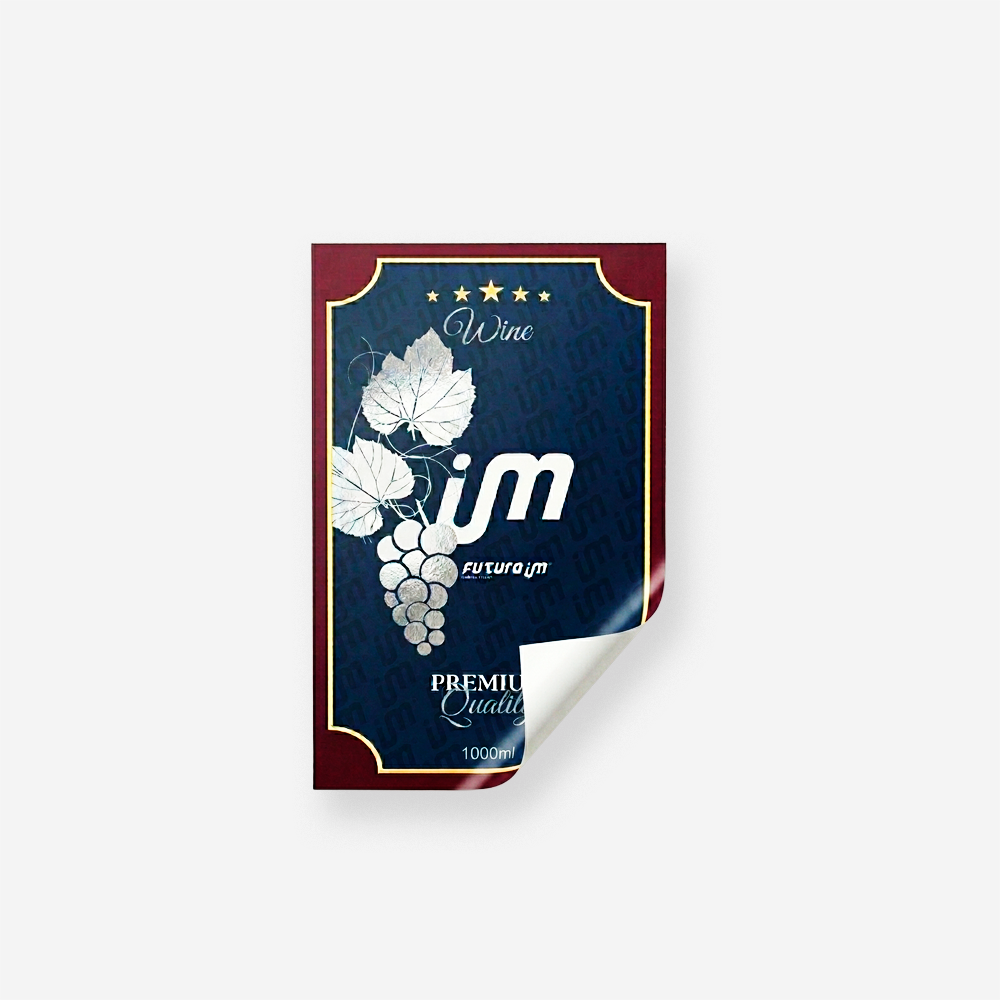 Rótulo para Garrafa de Vinho