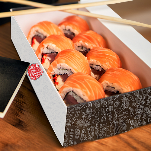 Embalagem para Sushi, Sashimi e Combinados Padrão